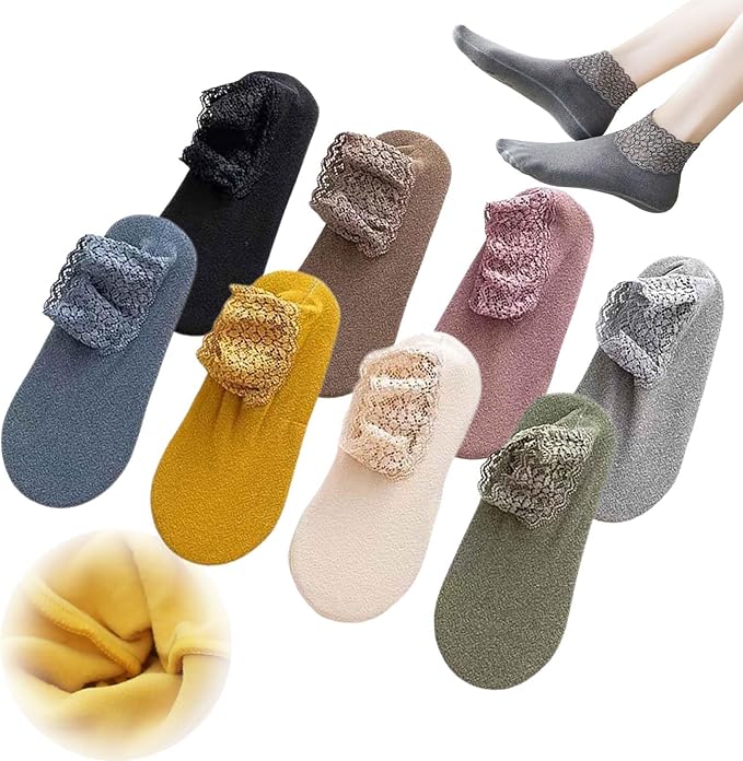 Elegant Lace Ankle Socks