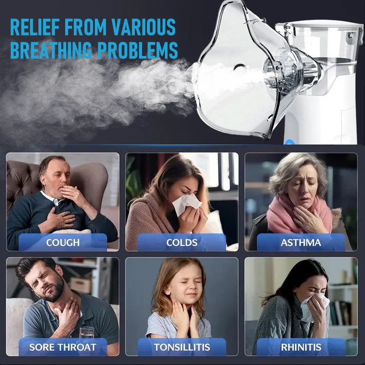 MistFlow™ Portable Nebulizer & Air Humidifier