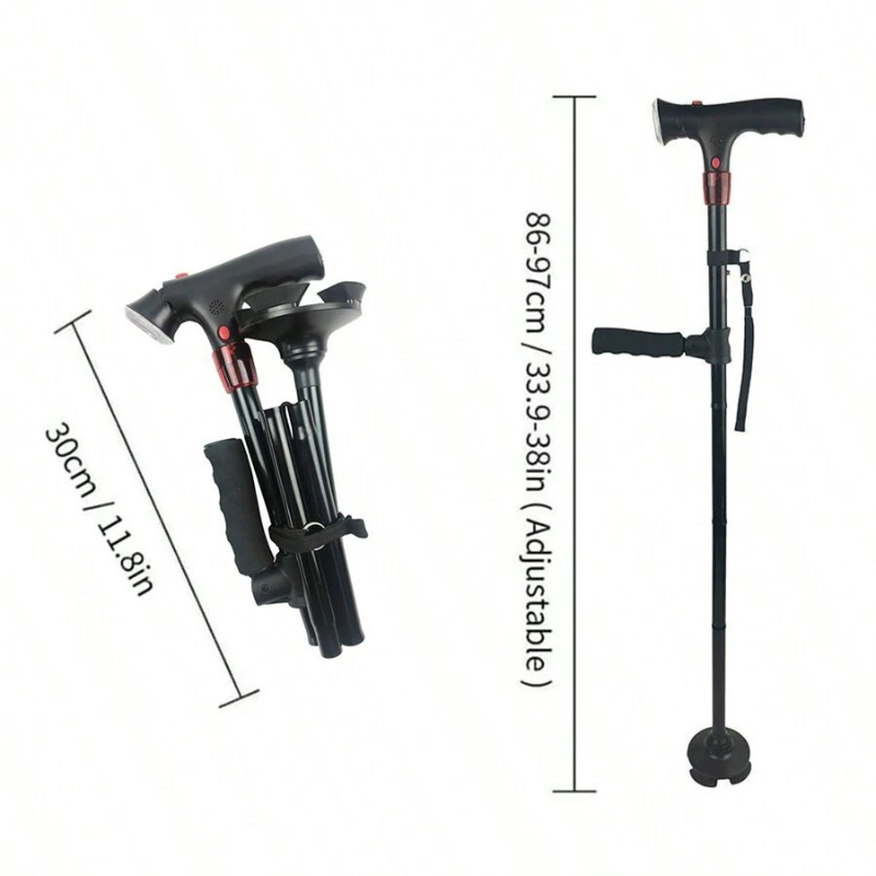 #1 Walking Cane – Premium Stability, Adjustable Height, and Comfort Grip for Seniors & Recovery