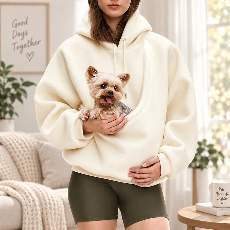 Hands-Free Pet Carrier Hoodie