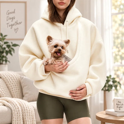 Hands-Free Pet Carrier Hoodie