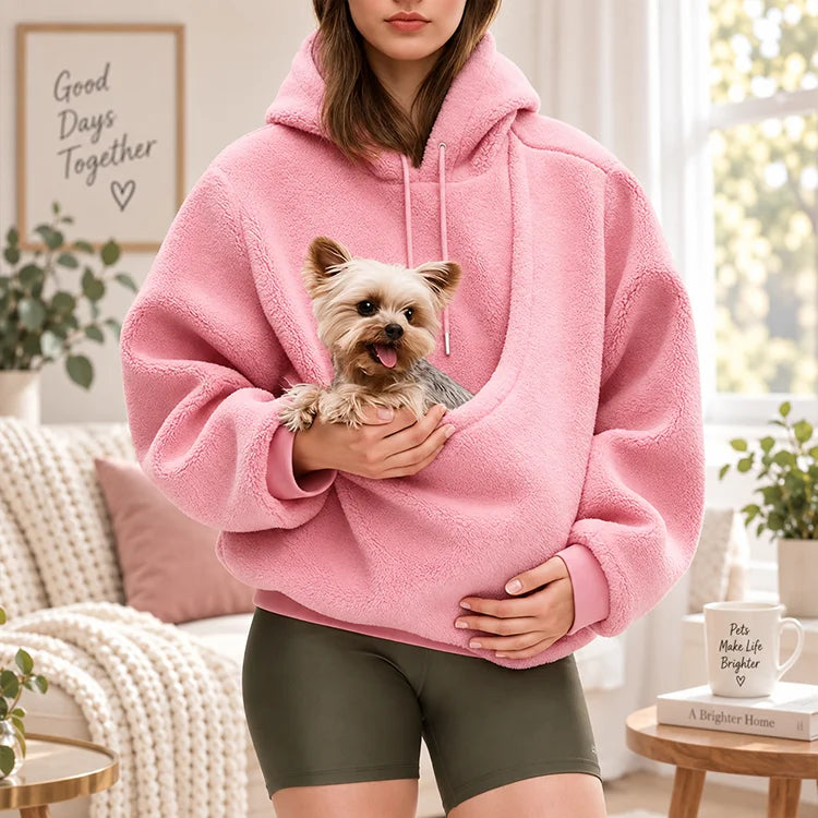 Hands-Free Pet Carrier Hoodie
