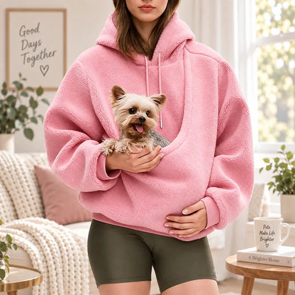 Hands-Free Pet Carrier Hoodie