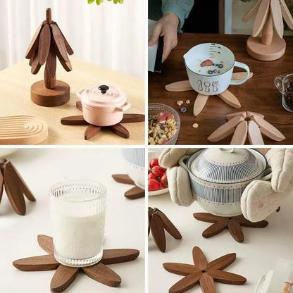 🌲 Evergreen Tree Trivet Set