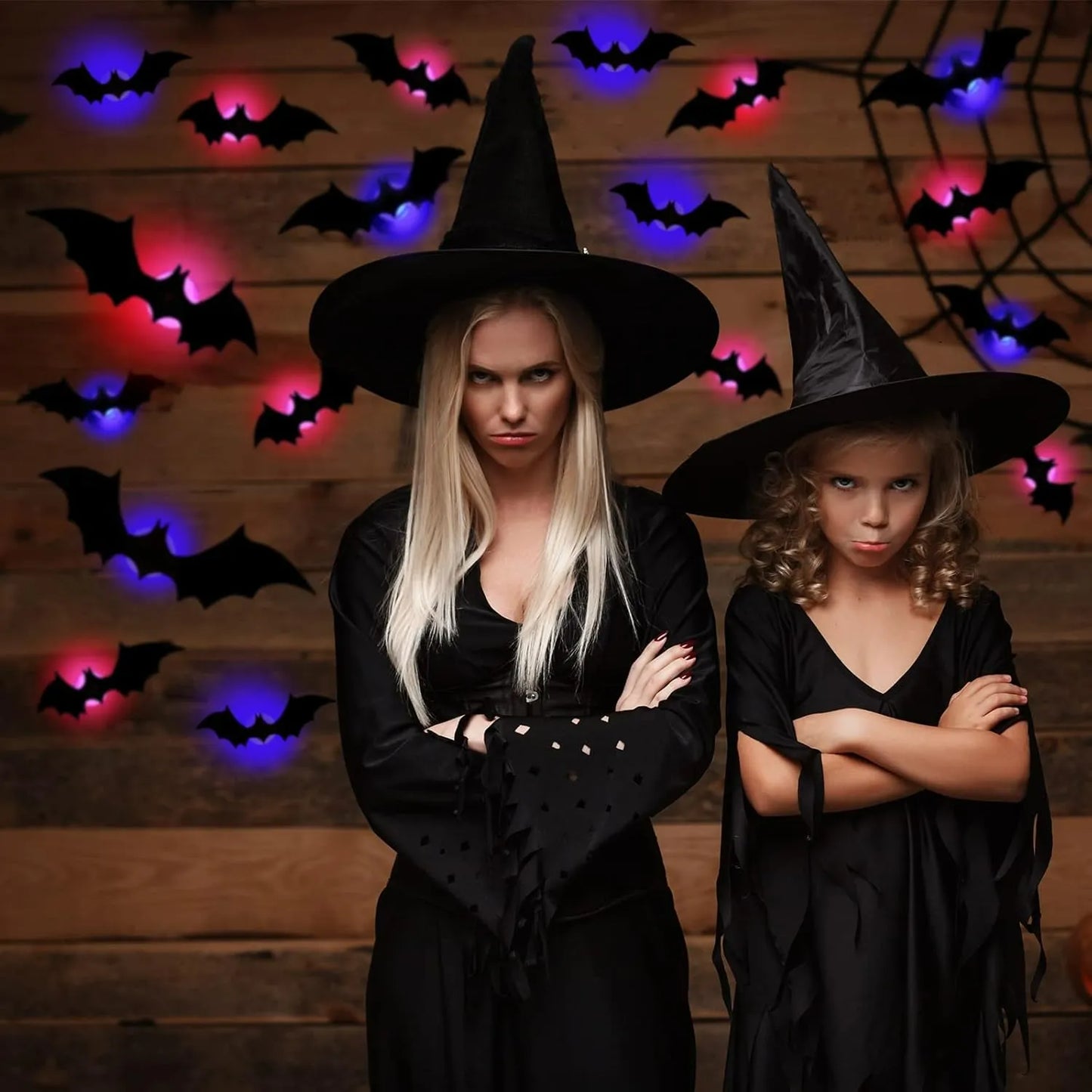 Spooky Glow LED Bat Night Lights