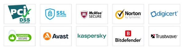 Secure payment badges