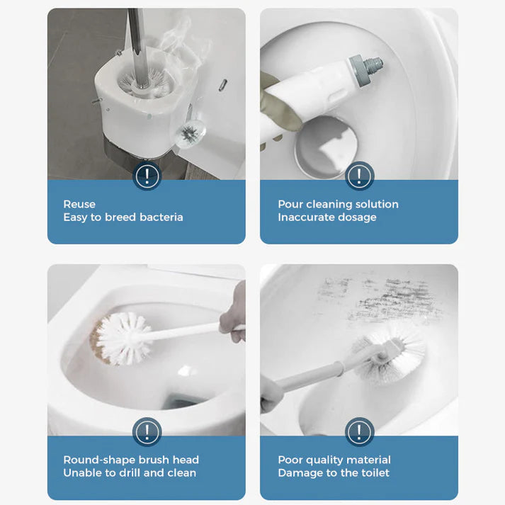 FreshWand™ Disposable Toilet Brush – Hygienic, Effortless & Mess-Free Cleaning