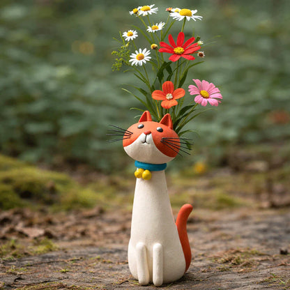💖🎁2026 Mother's Day Gifts 50% Off--😻Quirky Cat Vase