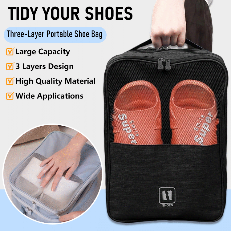 Travel Shoe Organizer Bag