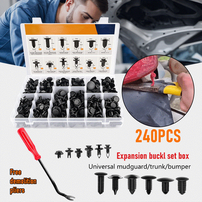 FastenPro™ Car Fastener Kit (240pcs+4+1pack)