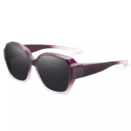 😎 Fit Over Sunglasses with UV400 Polarized Protection