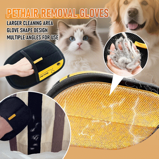 Fur-Free Magic™ Electrostatic Pet Hair Removal Gloves