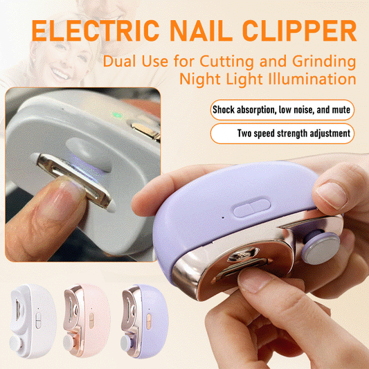 NailGleam™ 3-in-1 Electric Nail Clipper