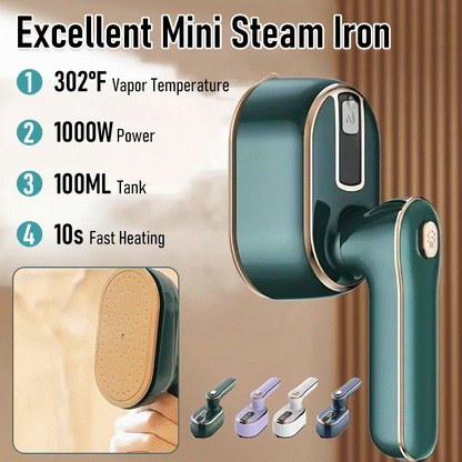 SteamMate™ 2-in-1 Travel Steamer