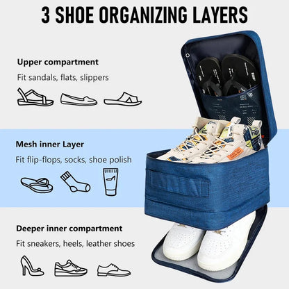 Travel Shoe Organizer Bag