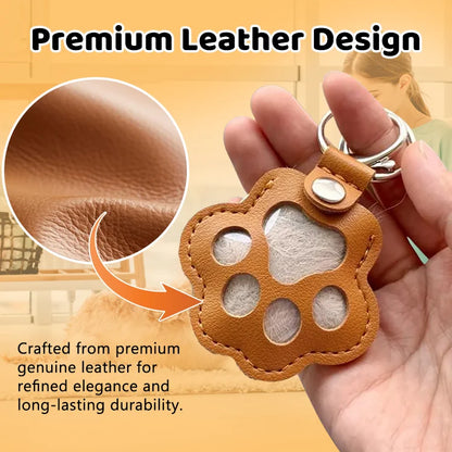 Pet Hair Keepsake Keychain — A Meaningful Gift for Pet Lovers