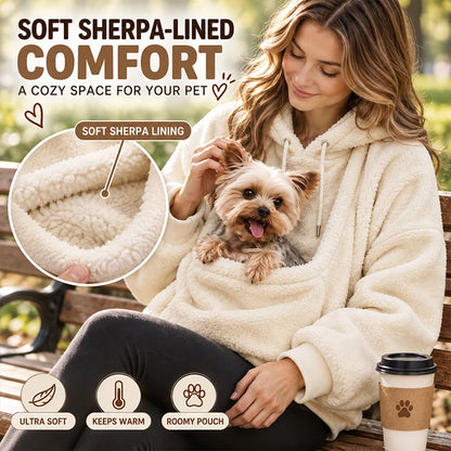 Hands-Free Pet Carrier Hoodie