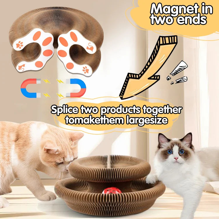 PurrMagic™ Organ Cat Scratcher & Accordion Toy