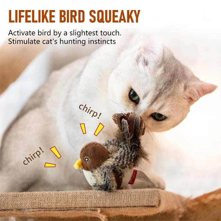 Flap'n Chirp™ Sparrow Cat Toy