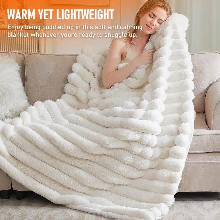 BunnyHug™ Plush Throw Blanket