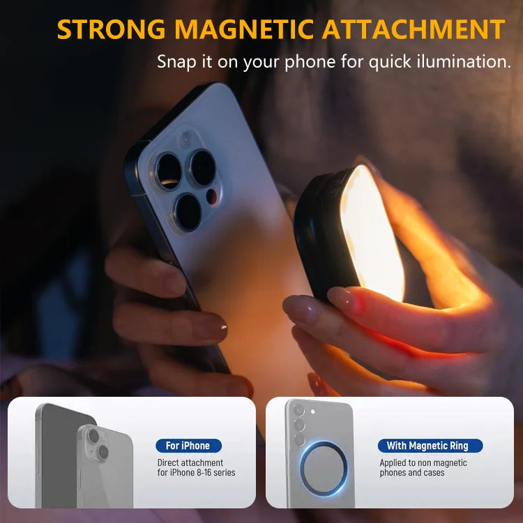 GlowMag™ Magnetic Selfie Light
