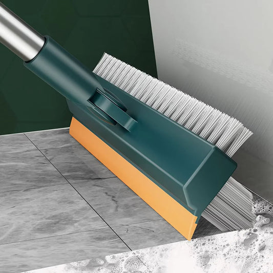 Long Handle Floor Scrub Brush with Stiff Bristles
