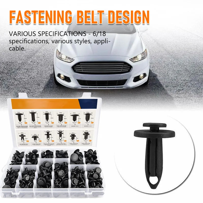 FastenPro™ Car Fastener Kit (240pcs+4+1pack)