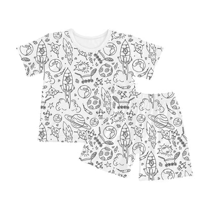 Color-In Pajamas for Kids – Creative DIY Sleepwear