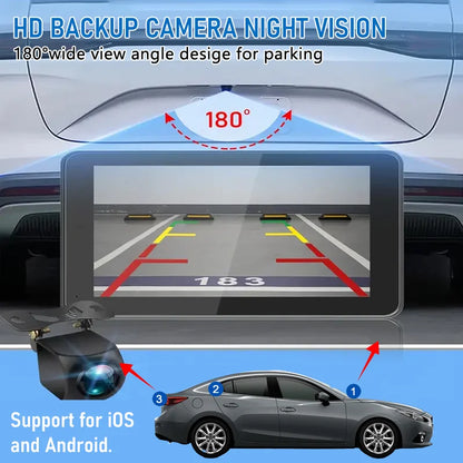 🚗 DriveMate™ 7-Inch Wireless Car Display