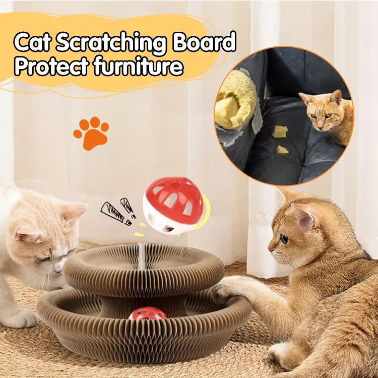 PurrMagic™ Organ Cat Scratcher & Accordion Toy