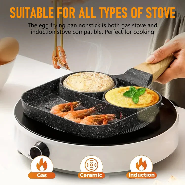 SizzleMate™ Multi-Cup Frying Pan