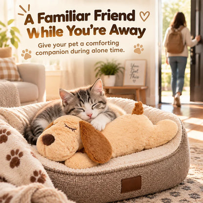 Heartbeat Comfort Puppy Plush – Calming Companion for Crate, Sleep & Alone Time