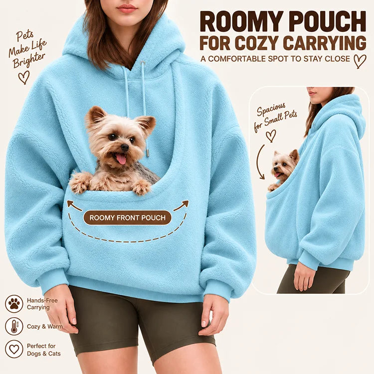 Hands-Free Pet Carrier Hoodie