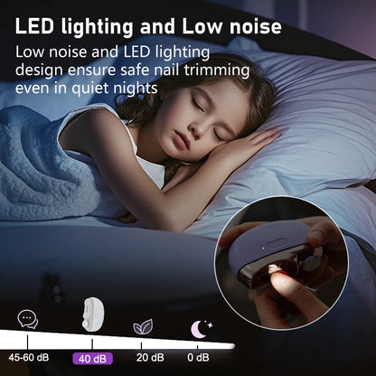 NailGleam™ 3-in-1 Electric Nail Clipper