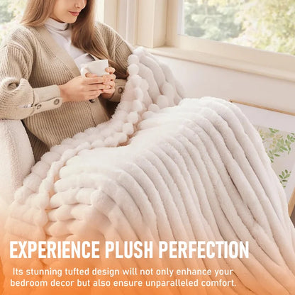 BunnyHug™ Plush Throw Blanket