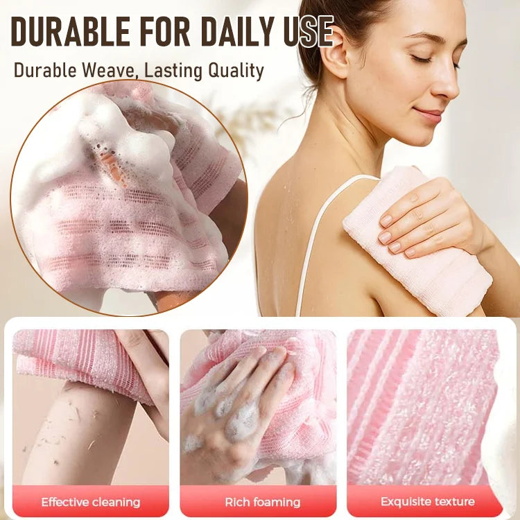 Japanese Exfoliating Antibacterial Shower Towel