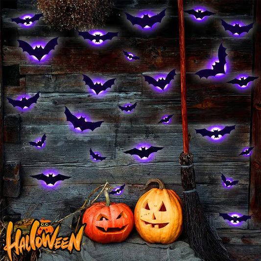 Spooky Glow LED Bat Night Lights