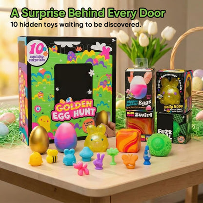 Golden Egg Treasure Hunt Squishy Toy
