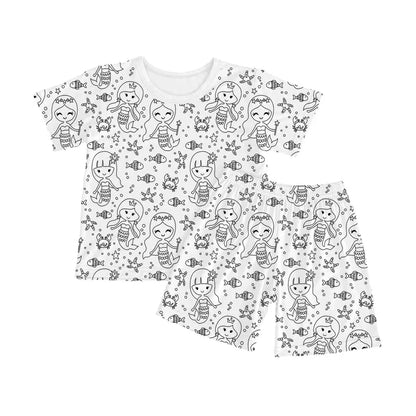 Color-In Pajamas for Kids – Creative DIY Sleepwear