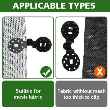 Heavy Duty Shade Cloth Lock Grip – Windproof Clips for Patio, Garden, Greenhouse