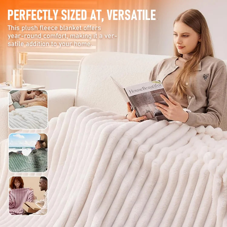 BunnyHug™ Plush Throw Blanket
