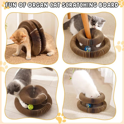 PurrMagic™ Organ Cat Scratcher & Accordion Toy