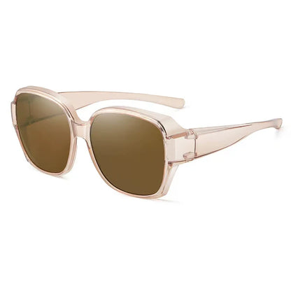 😎 Fit Over Sunglasses with UV400 Polarized Protection