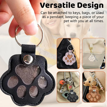 Pet Hair Keepsake Keychain — A Meaningful Gift for Pet Lovers