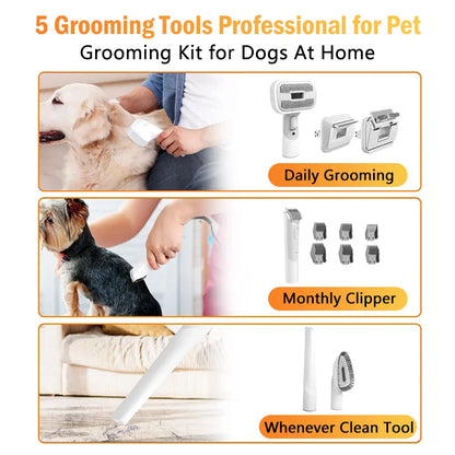 FurVac™ 5-in-1 Pet Grooming Vacuum