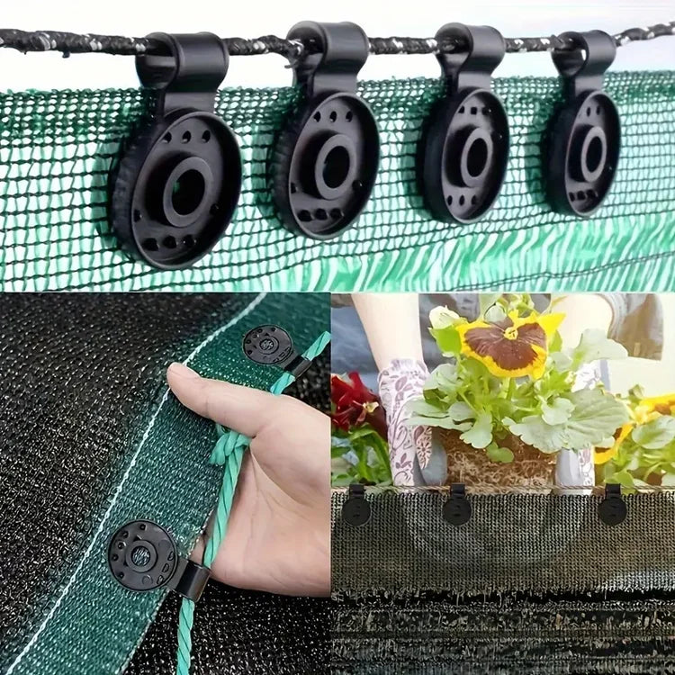 Heavy Duty Shade Cloth Lock Grip – Windproof Clips for Patio, Garden, Greenhouse