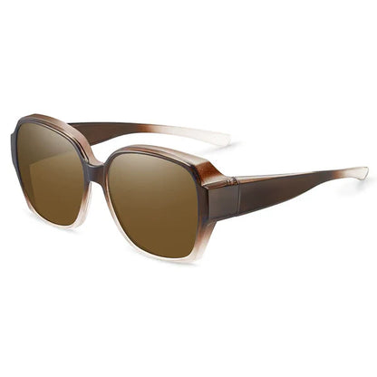 😎 Fit Over Sunglasses with UV400 Polarized Protection