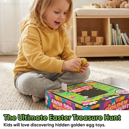 Golden Egg Treasure Hunt Squishy Toy