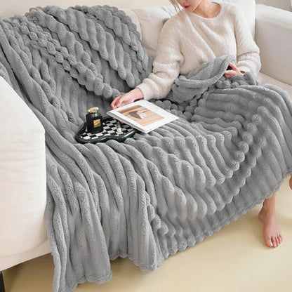 BunnyHug™ Plush Throw Blanket