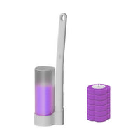 Brush + 6 PCS Blue Brush Head(Lavender)